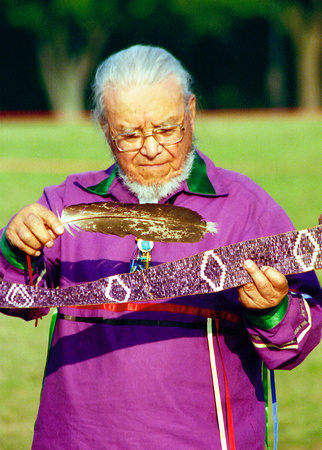 Keeper of the Seven Fires Wampum Belt of the Anishnabe (Algonquin