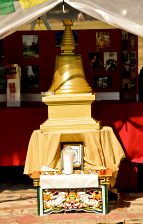 0675: Tibetan Buddhist Stupa, Kunzang Palyul Choling (KPC) Temple