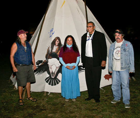 0860: Chief Arvol Looking Horse & Paula Looking Horse with Jim Anderson and Leo