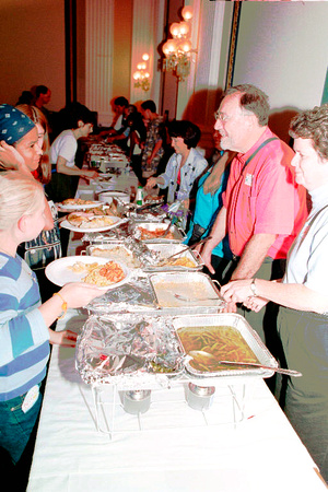 2075: Dinner Being Served by the Unity-by-the-Bay Volunteers