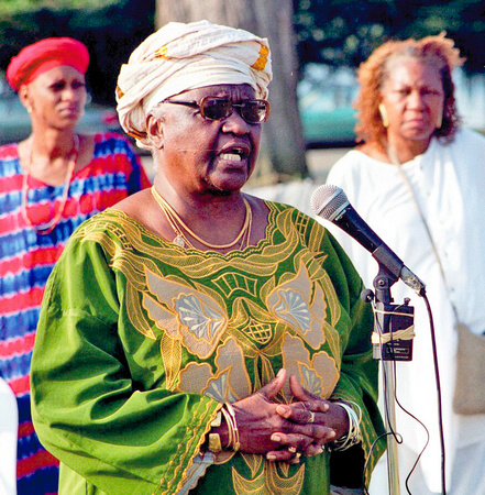 0410: Chief Iya N’Ifa Efunyale (Mother Taylor) of the Yorba Faith of West Africa