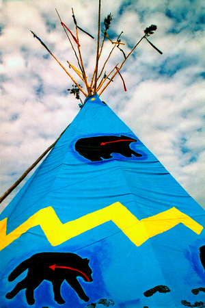 0372: Ojibway Nation Ceremonial Tipi