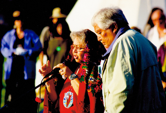 0555: Lillie and Lloyd Cummings: Pawnee Elders
