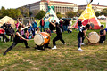 100: Shumei Taiko Ensemble Drummers Performing at the Peace Village