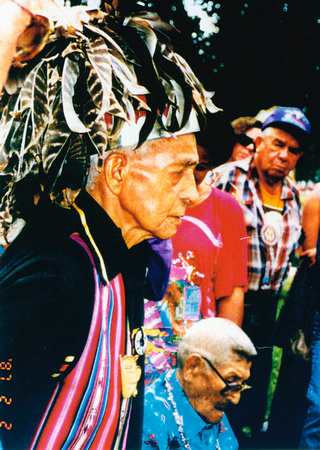 0325: Leon Shenandoah, Peace Maker: Chief of Chiefs, Six Nations Iroquois (Onondaga) Confederacy