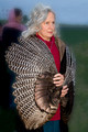 075: Pam Ramedei with Turkey Feathers for the Labryinth