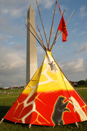1344:  Ojibway Nation Ceremonial Tipi